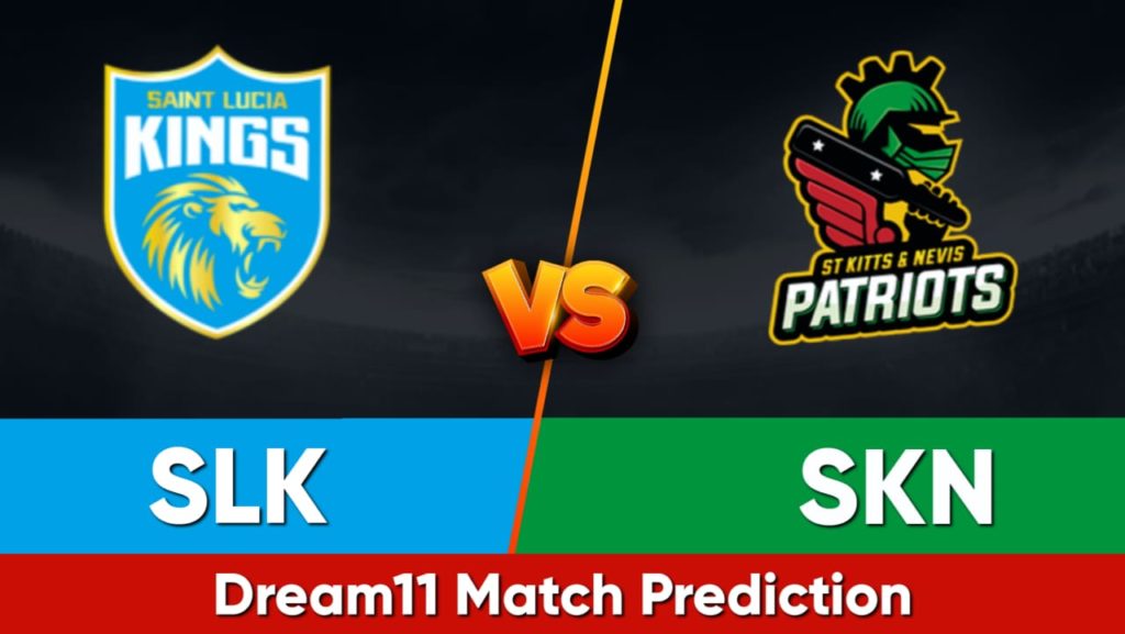 SKN vs SLK Dream11 Team Prediction 20th Match CPL 2022 (100% Winning Team)