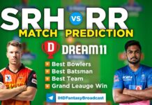 RR vs SRH Dream11 Team Prediction, Score, Stats | Rajasthan vs Hyderabad 52nd TATA IPL 2023 Match