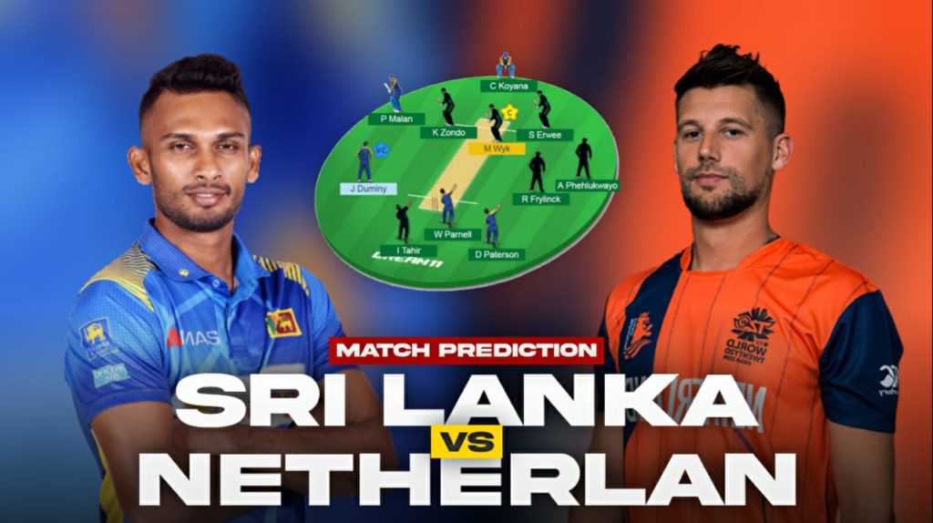 SL vs NED Dream11 Team Prediction Final Match ICC WC Qualifiers 2023 (100% Winning Team)