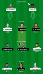 SL vs NED Dream11 Team For Grand League