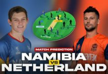 NAM vs NED Dream11 Team Prediction