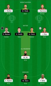 ENG vs AUS Dream11 Team For Small League