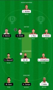 ENG vs AUS Dream11 Team For Grand League