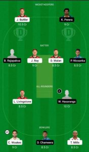 ENG vs SL Dream11 Team For Small League