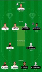 ENG vs SL Dream11 Team For Grand League