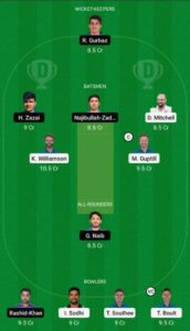 AFG vs NZ Dream11 Team Small League