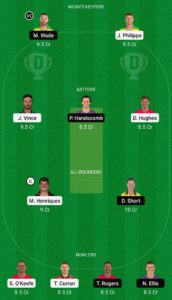 SIX vs HUR Dream11 Team small league