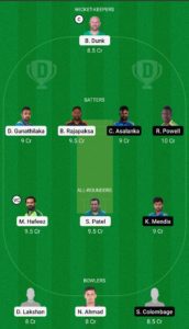 GG vs KW Dream11 Team Grand League