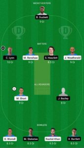 STR vs HEA Dream11 Team Small League