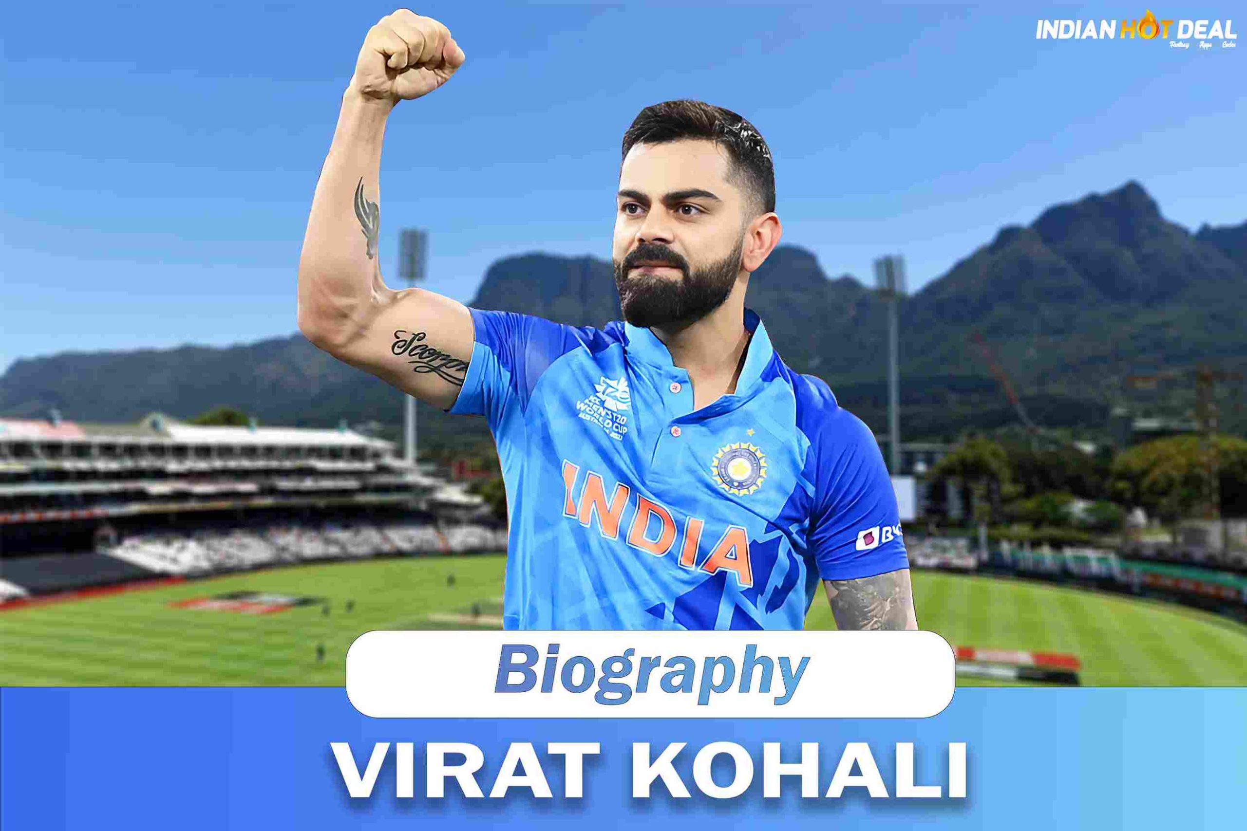 Virat Kohli Full Biography