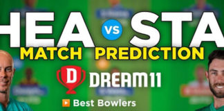 STA vs HEA Dream11 Team Prediction 51st Match BBL 2021-2022 (100% Winning Team)
