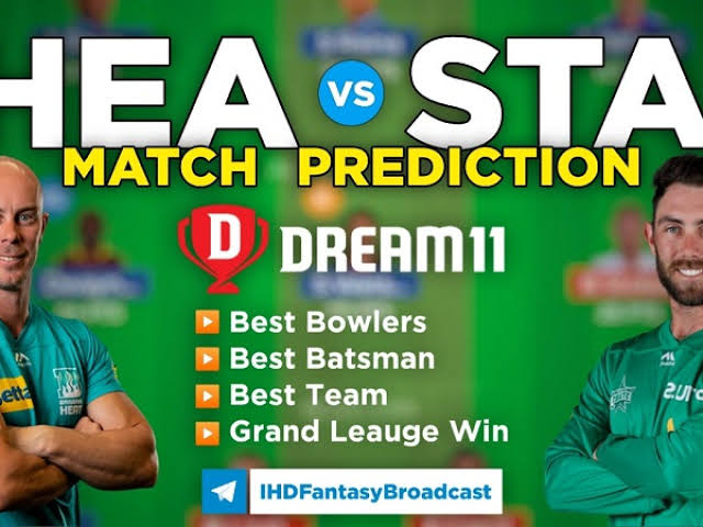 HEA vs STA Dream11 Team Prediction 51st Match BBL 2022-2023 (100% Winning Team)