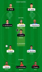 STR vs HUR Dream11 Team Grand League