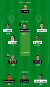 HEA vs HUR Dream11 Team For Small League