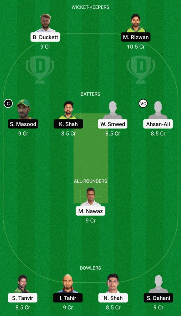 QUE vs MUL Dream11 Team Grand League