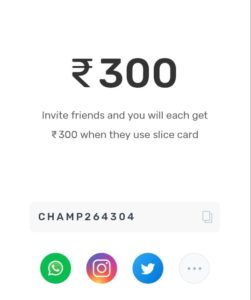 Slice Referral code