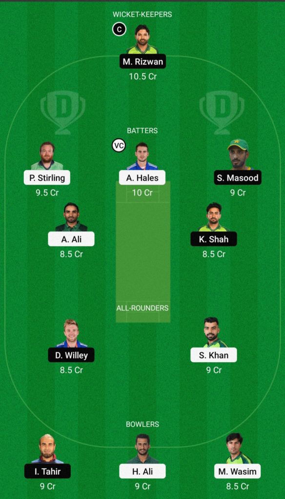 MUL vs ISL Dream11 Team Small League