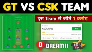 GT vs CSK Dream11 Team Prediction
