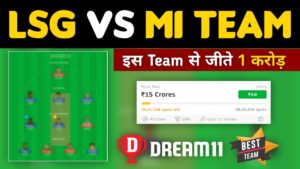 LKN vs MI Dream11 Team Prediction, Score, Stats | Lucknow vs Mumbai 37th TATA IPL 2022 Match