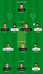 PAK vs AUS Dream11 Team For Grand League