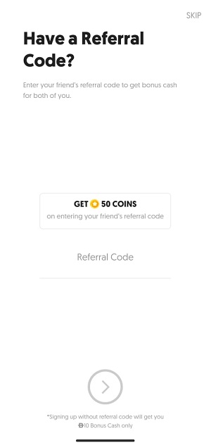 Level up 11 Enter Referral Code