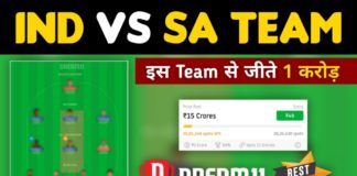 IND vs SA Dream11 Team Prediction 30th Match T20 WC 2022 (100% Winning Team)