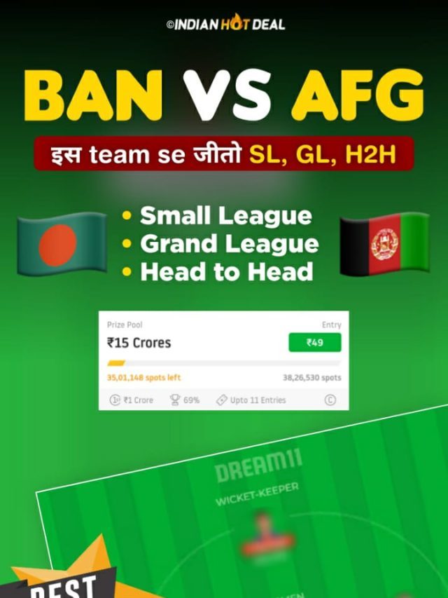 BAN vs AFG Dream11 Team Prediction 3rd Match Asia Cup 2022 (100% Winning Team)