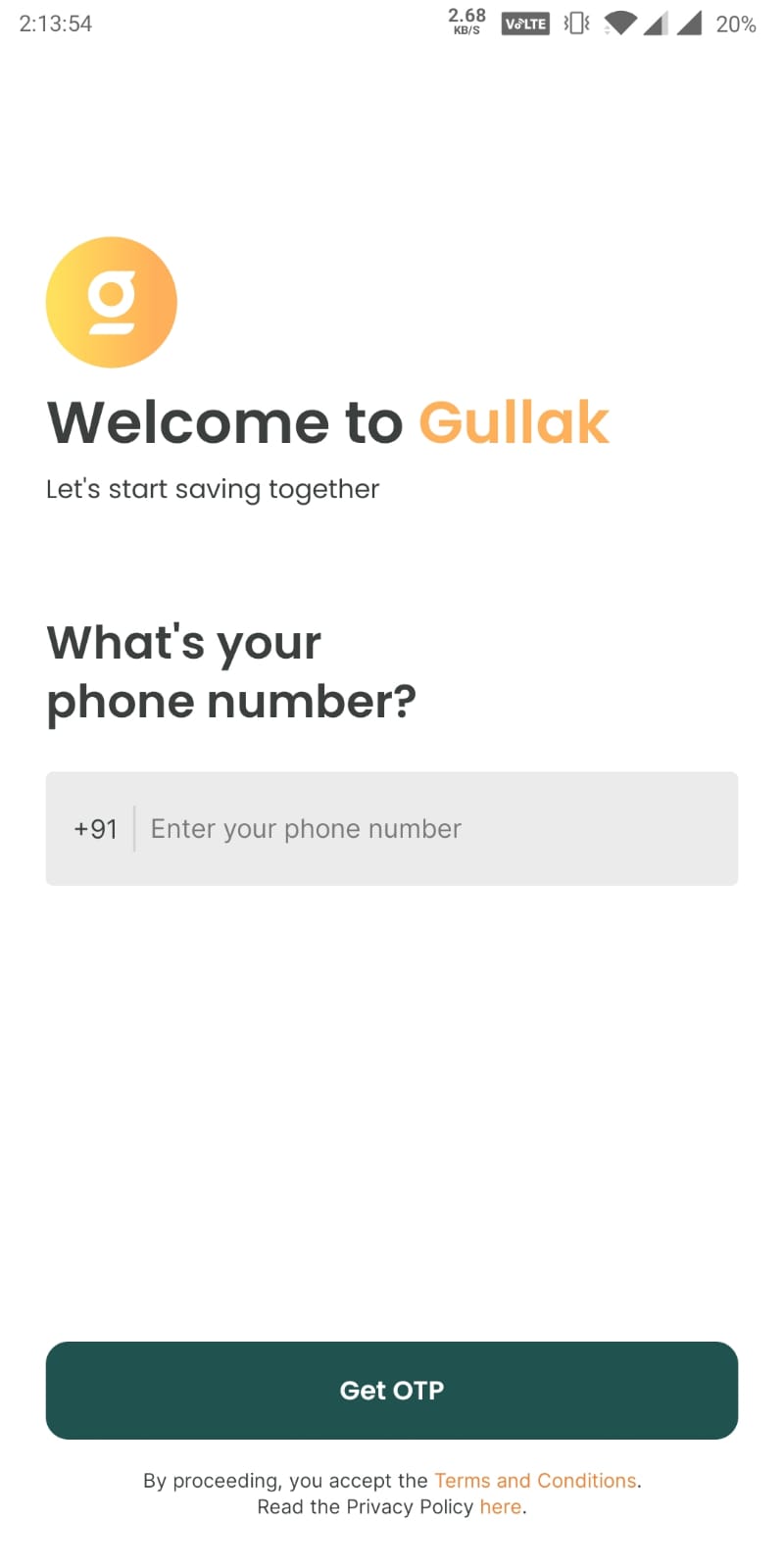 Gullak Referral Code