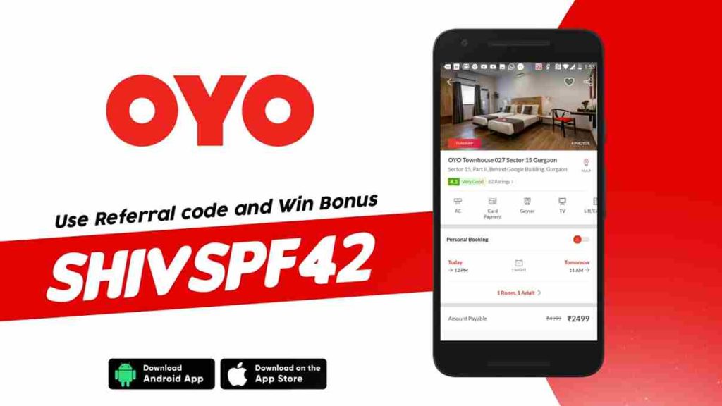 OYO Referral Code