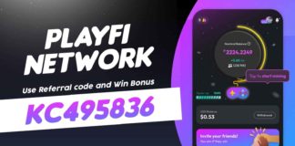 PlayFi Network App Referral Code