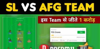 SL vs AFG Dream11 Team Prediction 3rd ODI 2022 (100% Winning Team)