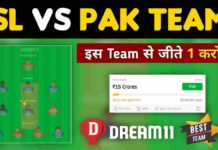 SL vs PAK Dream11 Team Prediction 2nd Test Match 2023 (100% Winning Team)