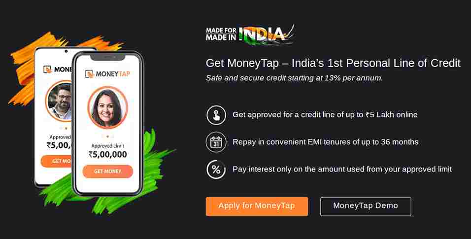 Moneytap Referral Code