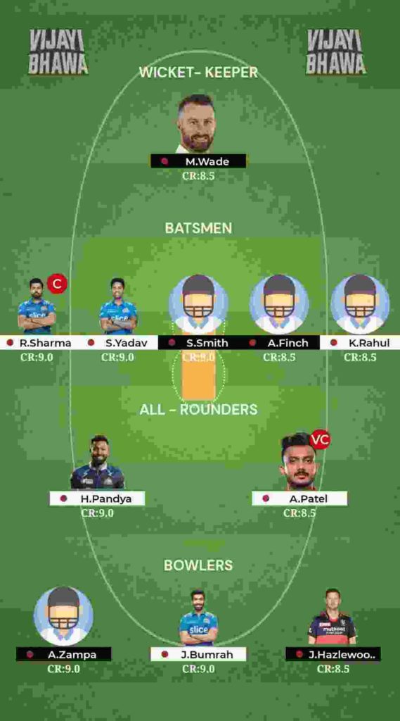 AUS vs IND Vijayi Bhawa Team Small League
