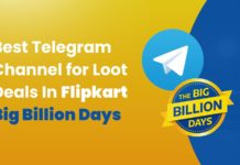 best telegram channel for flipkart big billion days