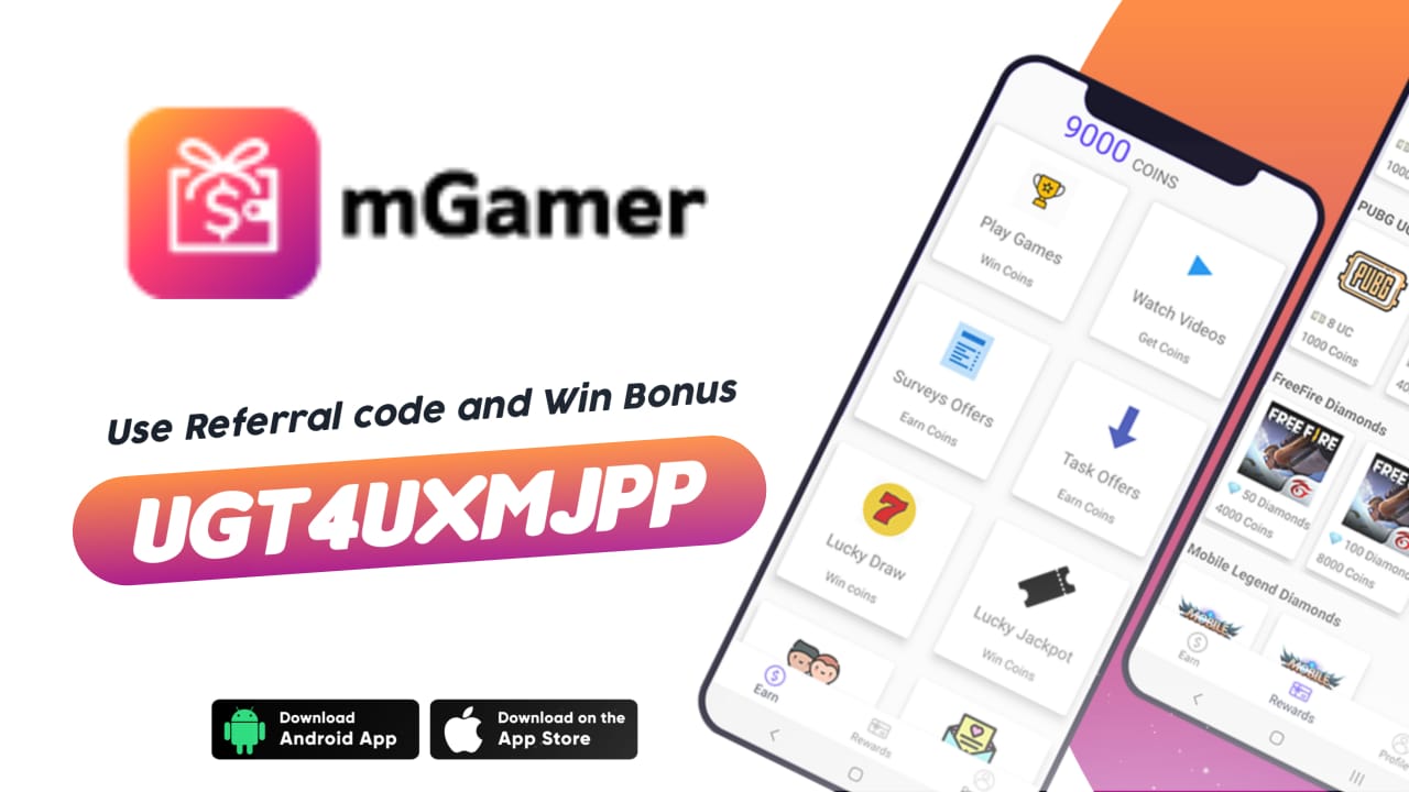 mGamer Referral Code 2024 Get ₹350 FREE Paytm Cash mGamer Referral Code 2024 Get ₹350 FREE Paytm Cash