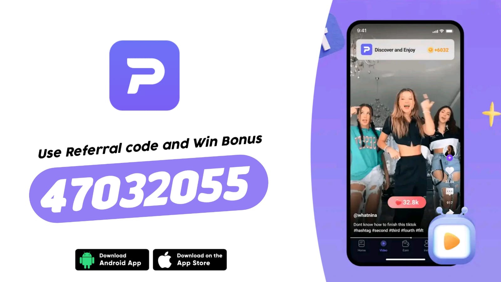 Pluto App Invite Code 47032055 Get ₹150 Paytm Cash Daily