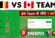 BEL vs CAN Dream11 Team Prediction FIFA World Cup Qatar 2022 (100% Winning Team)