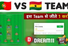 POR vs GHA Dream11 Team Prediction FIFA World Cup Qatar 2022 (100% Winning Team)