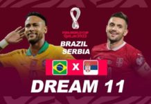BRA vs SER Dream11 Team Prediction FIFA World Cup Qatar 2022 (100% Winning Team)