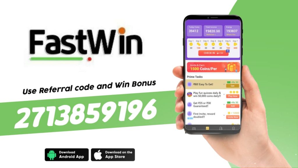 FastWin Referral Code