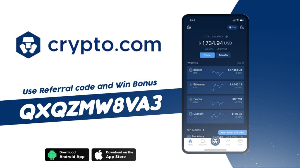 Crypto.com Referral Code