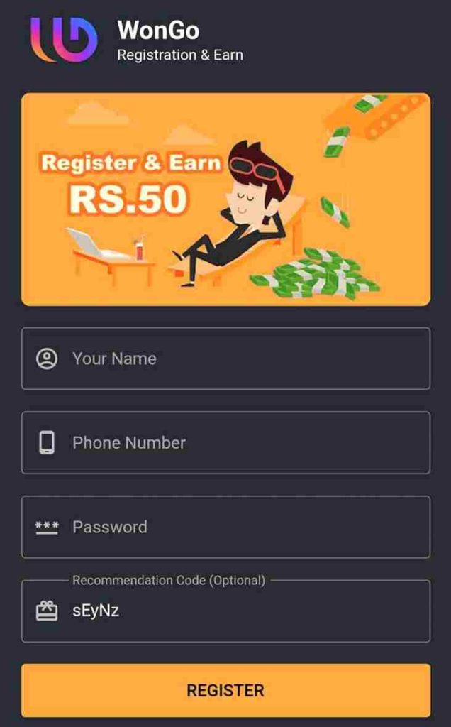 Wongo Referral Code