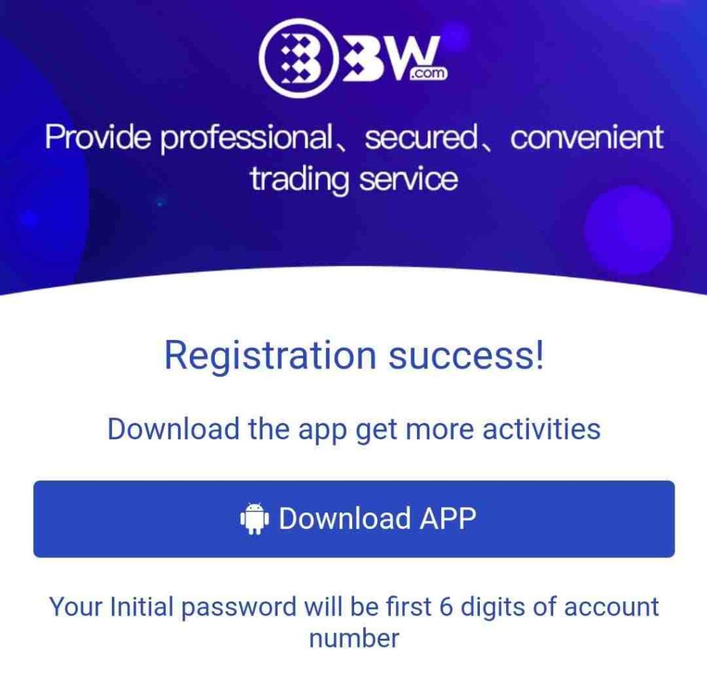 BW Exchange Referral Code