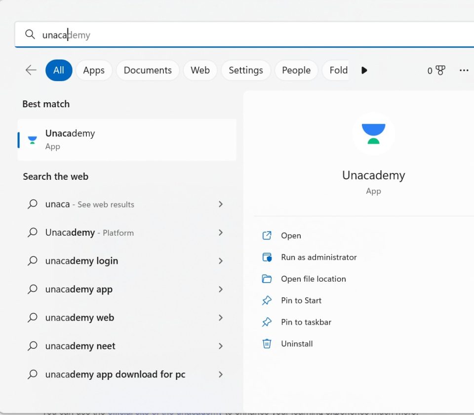 Unacademy App For PC | Windows 7/10/11 Official Download