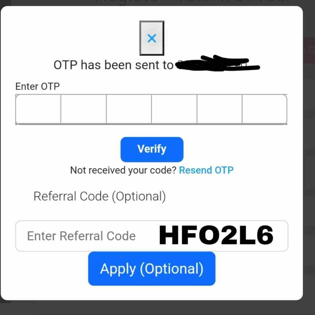 Panel Station Referral code