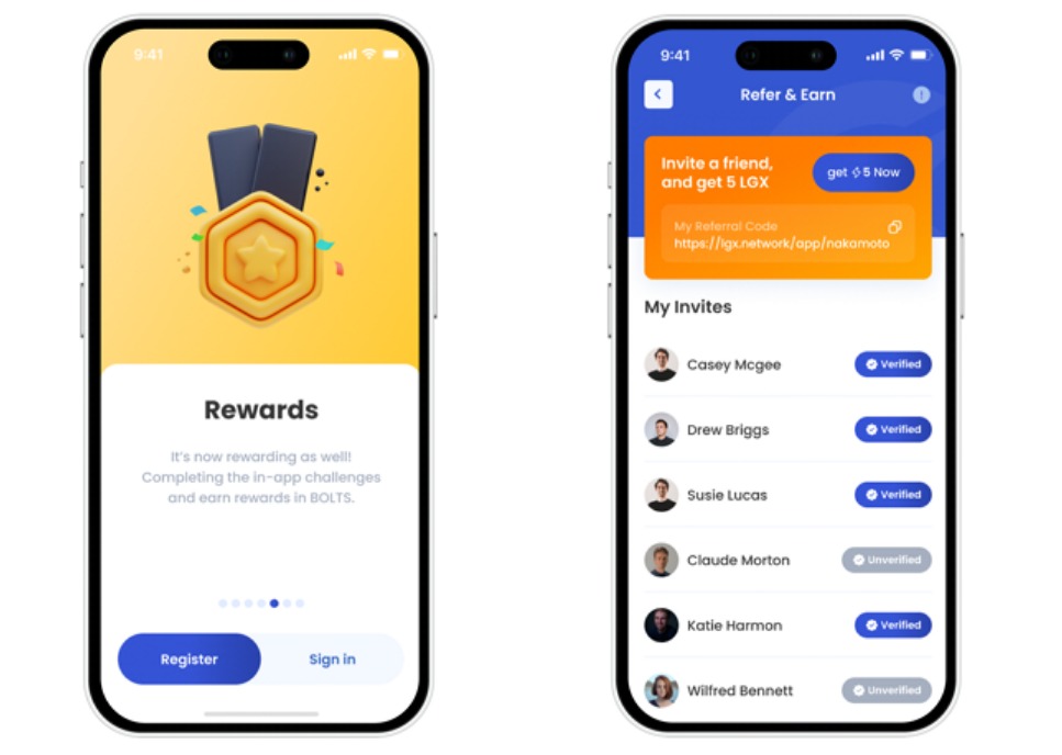 legion network App Refer And Earn