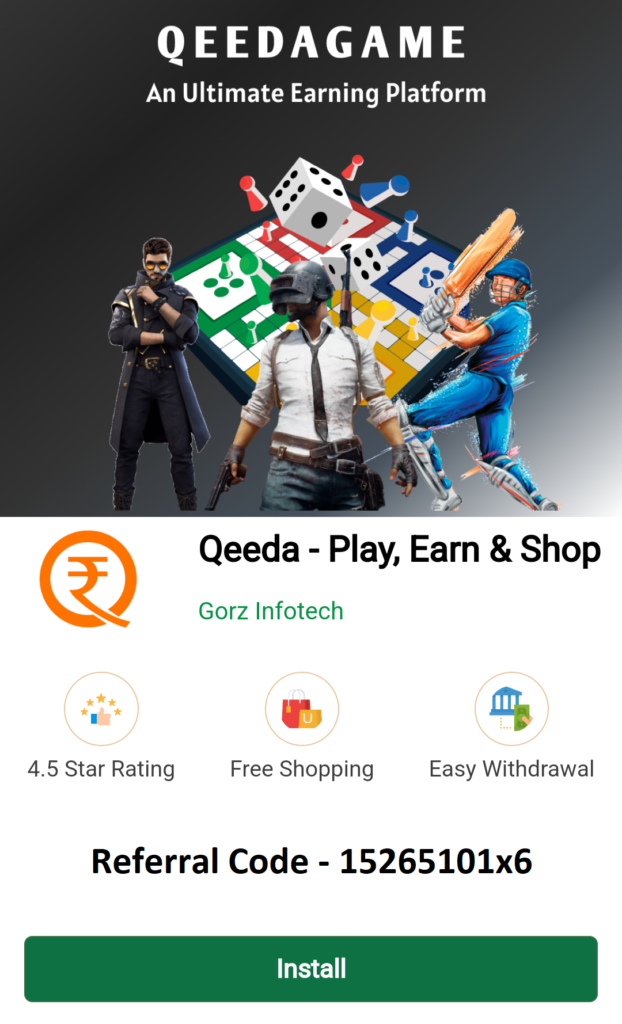 Qeeda Referral Code