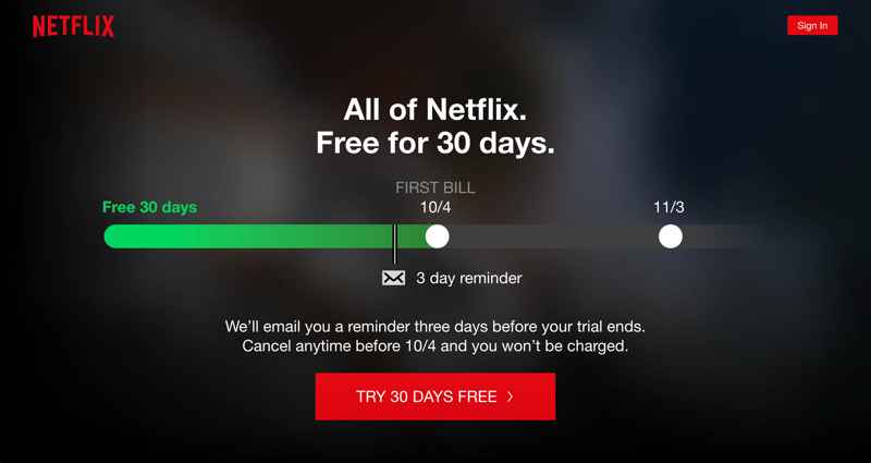 Netflix Free Subscription