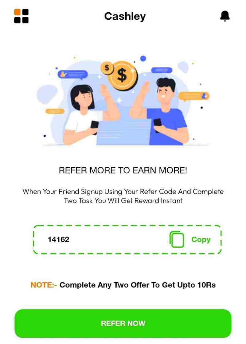 cashley Refer And Earn